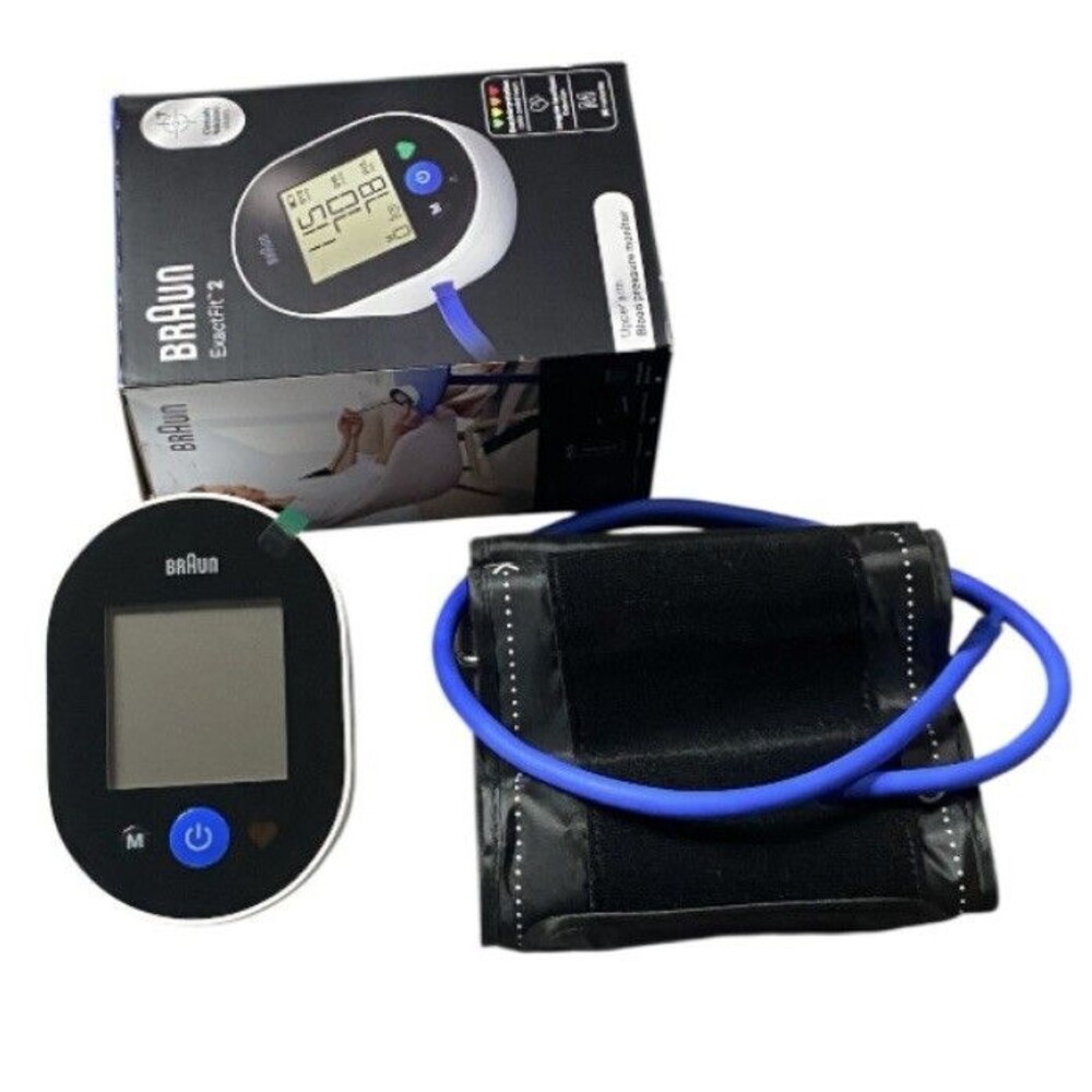 Braun ExactFit 2 BUA4050US New Upper-arm Blood Pressure Monitor Easy 1-Button